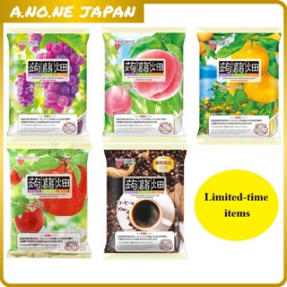 ★เยลลีบุกญี่ปุ่น Mannanlife Konnyaku-Batake 25g×10 องุ่น พีช…