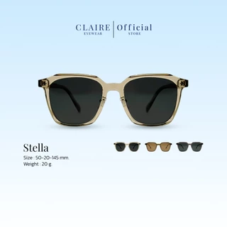 CLAIRE : (ST) แว่นตากันแดด รุ่น Stella แว่นกันแดดUV400