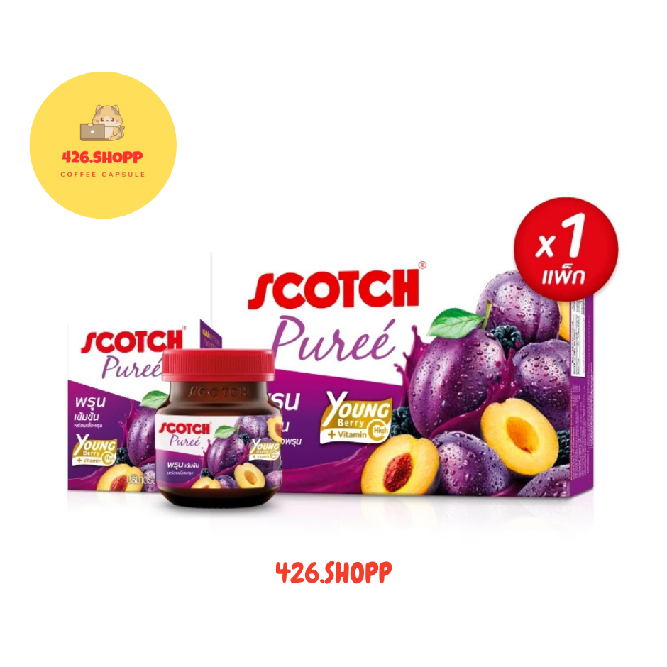 [เลือกรส] Scotch สก๊อต เพียวเร่ 40 มล. (แพค 6 ขวด) จำนวน 1 แพค - รูปที่ 2