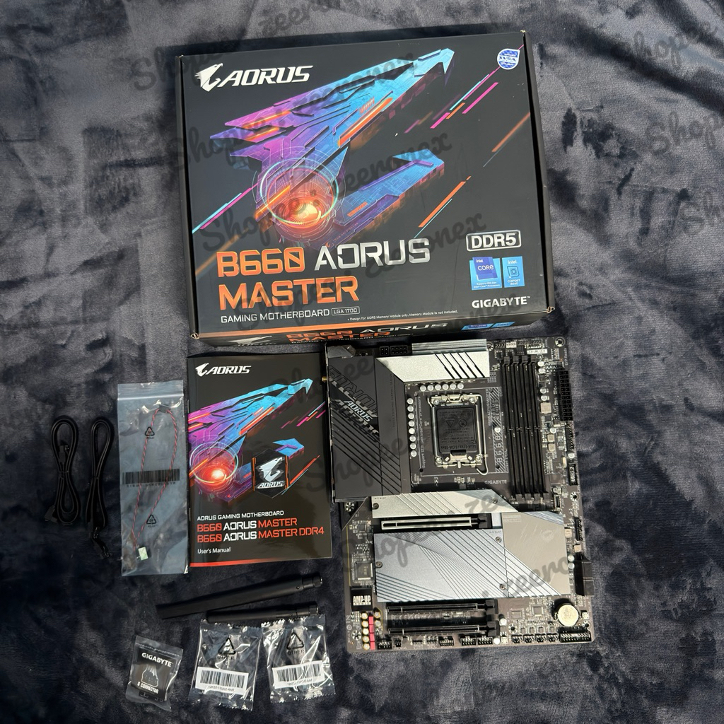 GIGABYTE B660 AORUS MASTER DDR5 (REV1.0) เมนบอร์ด MB  มือสอง