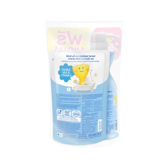 [Bundle 2]Dmp Double Milk Bath 450 ML + Refill 250 ML.