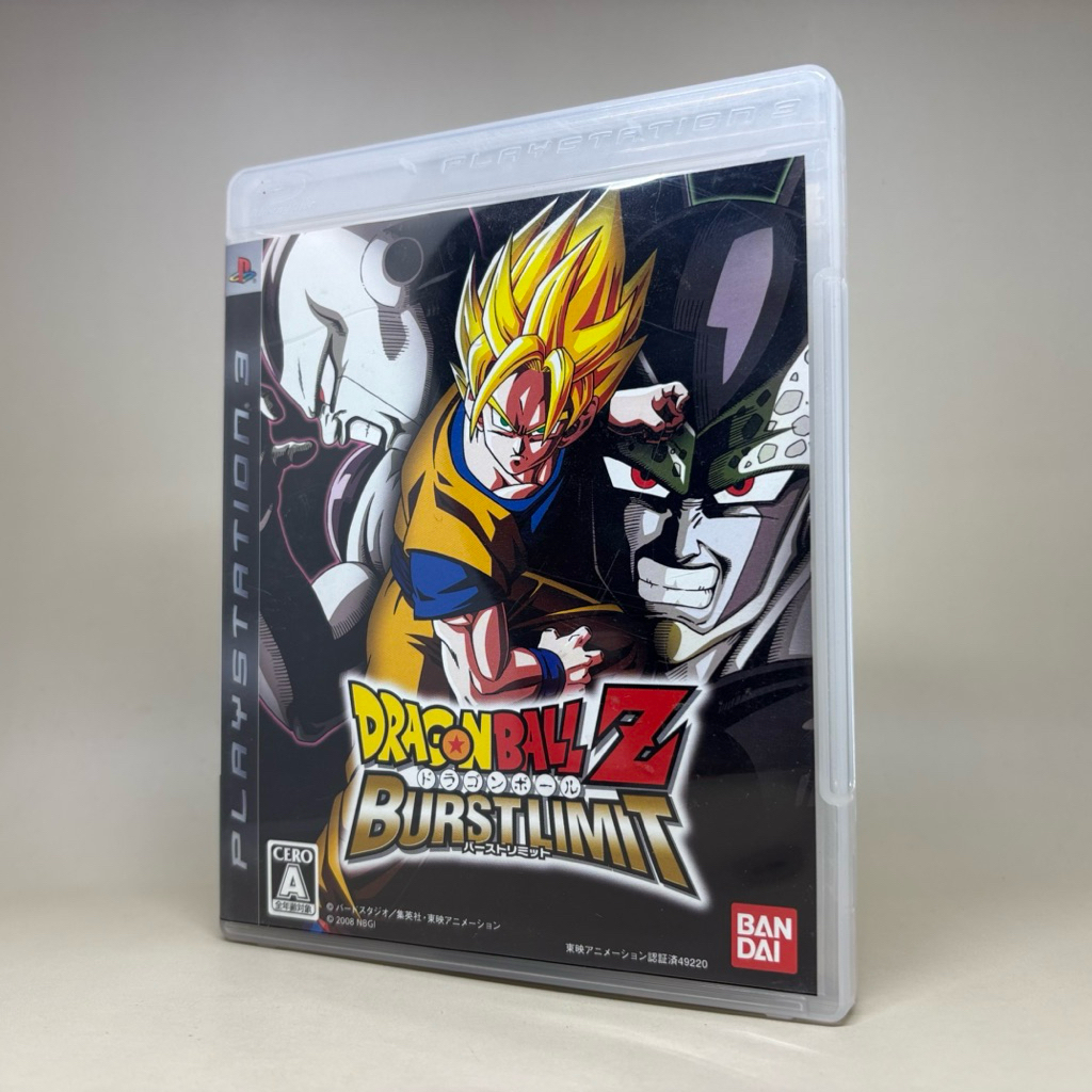 Dragonball Z Burst Limit (PS3) | PlayStation 3 | Original BD Game | Zone 2 Japan | Japanese | สินค้า