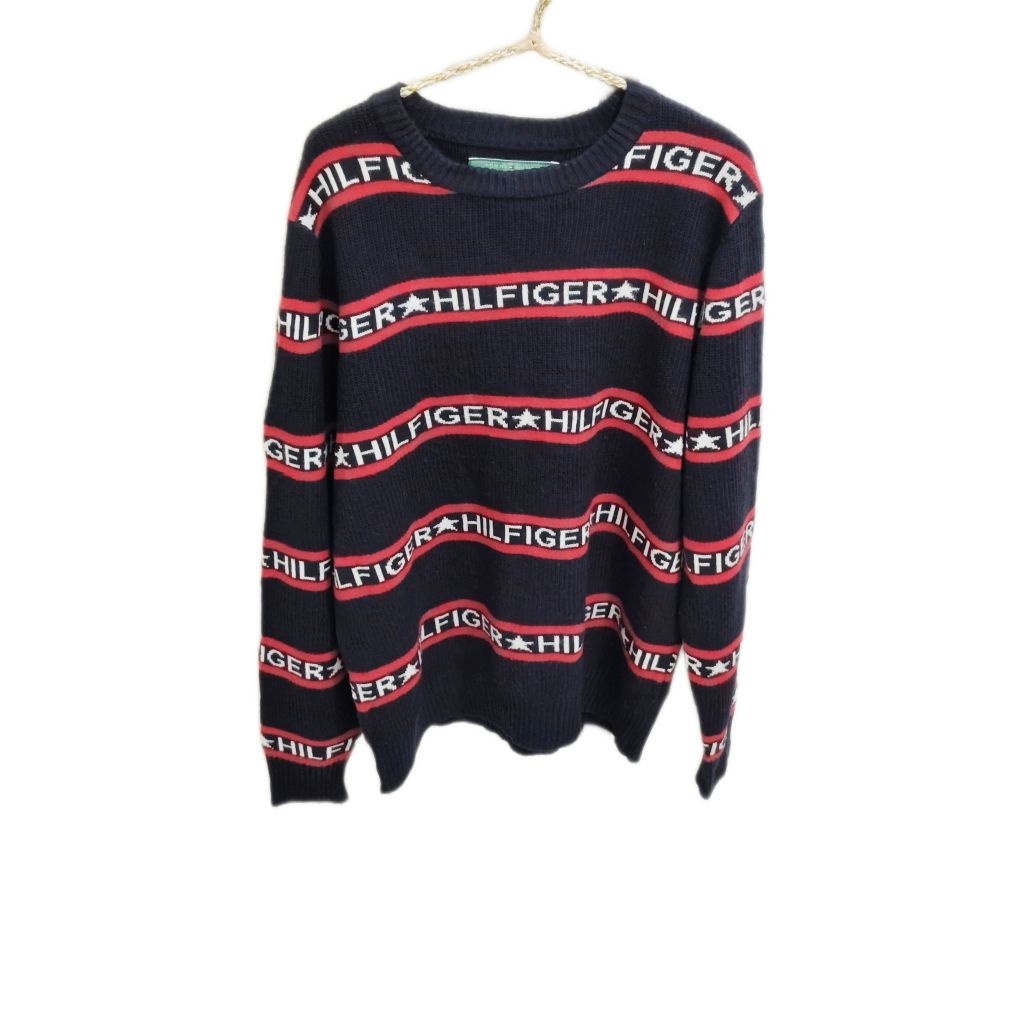 เสื้อสเวตเตอร์ แบรนด์ Tommy มือสอง