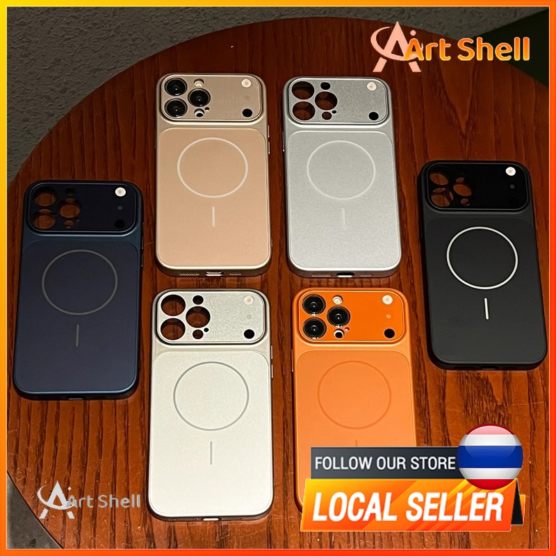 [กลายเป็นทันที 17 series] เคสโทรศัพท์กระจกด้านเข้ากันได้กับ สำหรับ iPhone 17 16 15 14 13 Pro Max เคสกันกระแทกพร้อมตัว