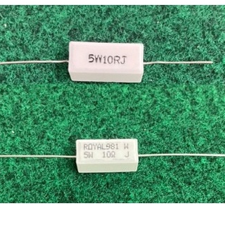 R กระเบื่อง 10 Ohm 5w , 22 Ohm 5w , 0.47 Ohm 20w , 4.7 Ohm 5w , 5 Ohm 5w , 6.8 Ohm 10w , 3.3K Ohm 7w