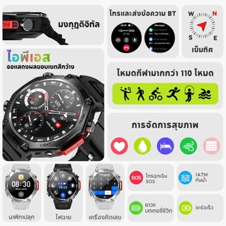 Aolon NEO smartwatch GPS ใน ตัว สมาร์ทวอทช์ กันน้ำ โทรได้ เข็มทิศแม่นยำ ไฟฉายแยก รับประกัน 1 ปี
