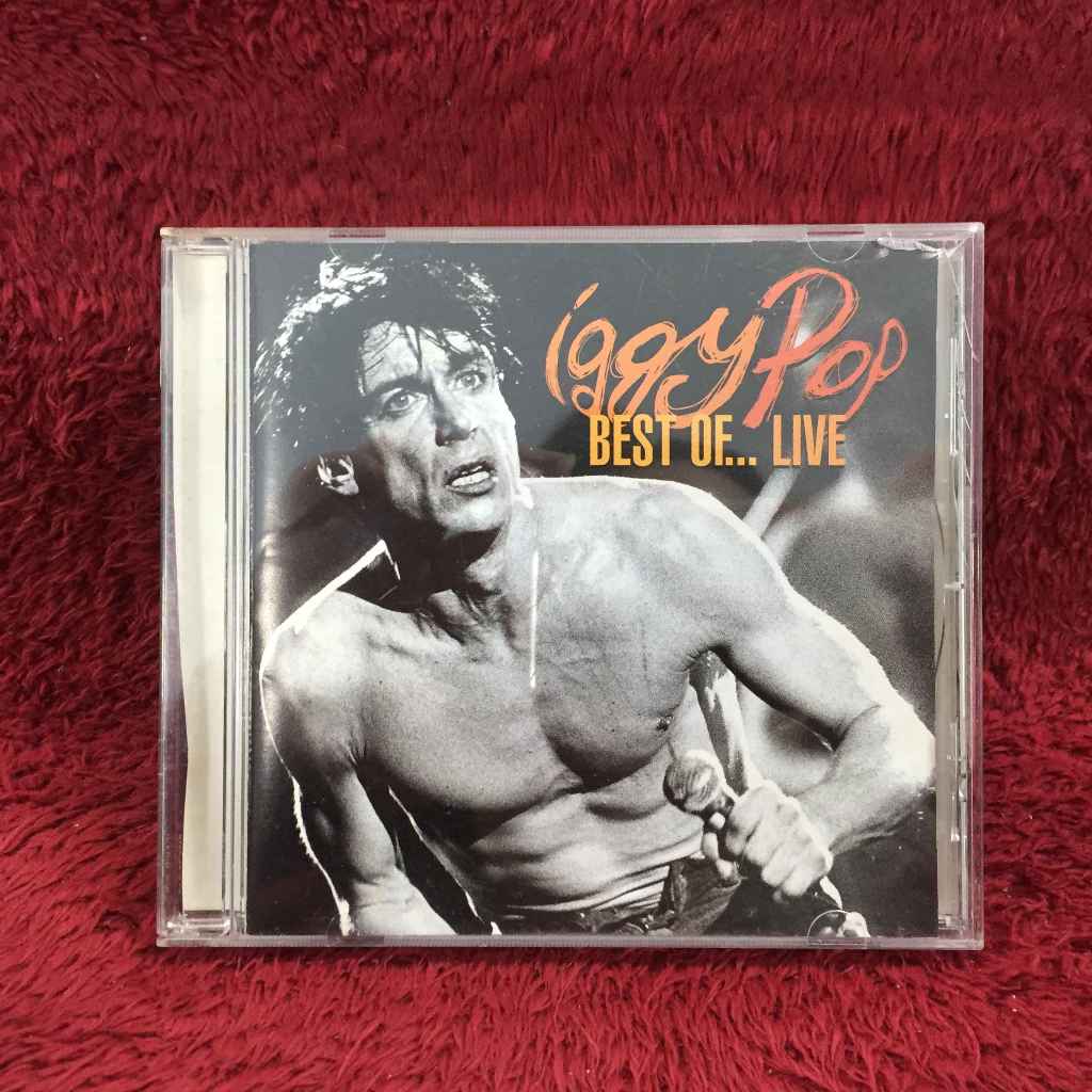 CD Iggy Pop - BEST OF... LIVE สภาพตามรูปปก EA50-179