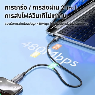 OWIRE สายชาร์จ Type-C 240W PD ชาร์จเร็ว สายชาร์จชิป E-Marker สําหรับโทรศัพท์ Xiaomi Samsung IP