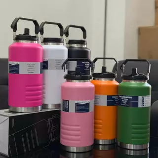 แก้วเก็บอุณหภูมิ กระติกน้ำแสตนเลส เกรดSUS304 ขนาด1.5L/2.5L กระติกน้ำ แก้วไหญ่ อย่างดี กระติกน้ำแข็ง เก็บความเย็นได้ดีมาก
