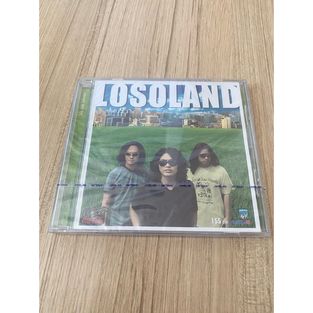 ซีดี เพลง cd audio        แผ่นแท้                        หายาก loso โลโซ ซีล