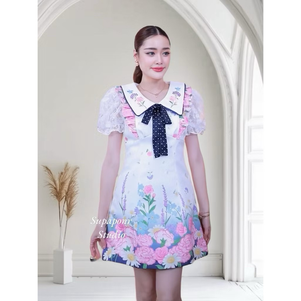 BLT BRAND SPECIAL : Breezing Flowers🌸มือ1 Sz.XL