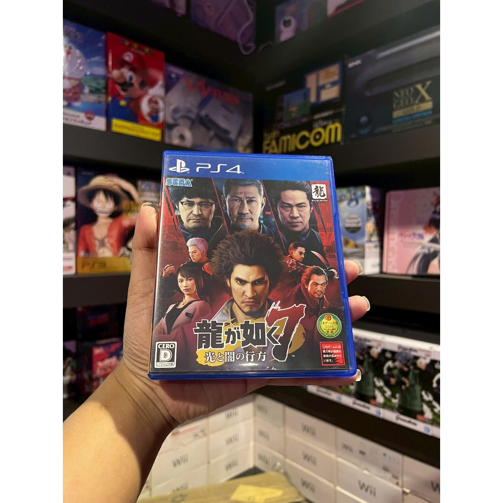 แผ่นเกม Ps4 Yakuza 7 (Yakuza: Like a Dragon) Zone2 มือสอง