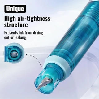 Writech ปากกาหมึกซึม หมึกน้ำเงิน รุ่น W-784 Clictek Retractable Fountain Pen ขนาด Fine nib/ Medium