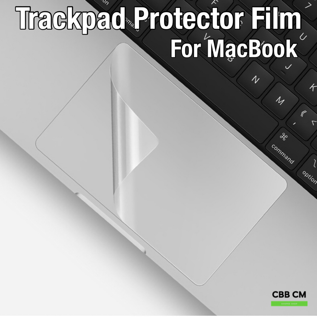 ฟิล์มกันรอยTrackpad แมคบุคAir/Pro 13”14"15”16" ทุกรุ่นมีใสและด้าน protector film trackpad formacbook