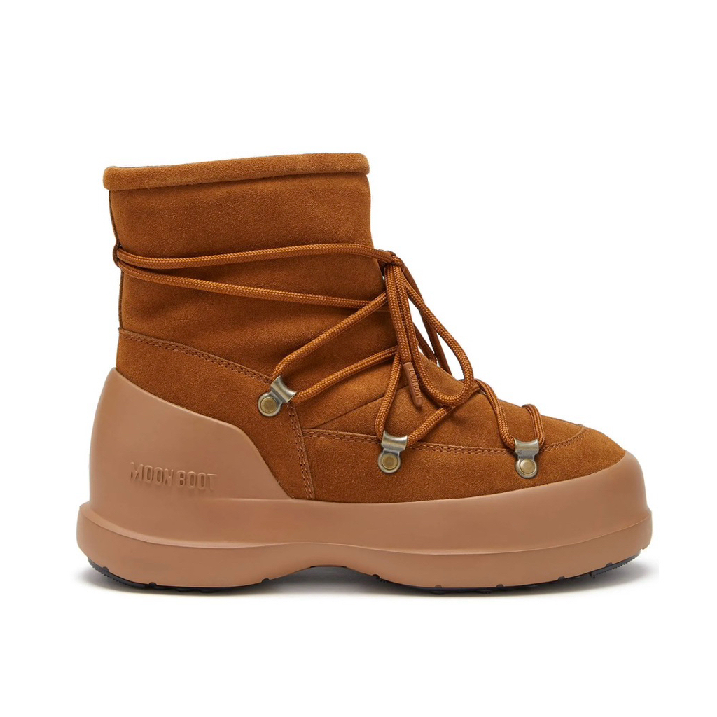 พร้อมส่ง NEW Moon Boot ของแท้ LUNA BROWN SUEDE BOOTS