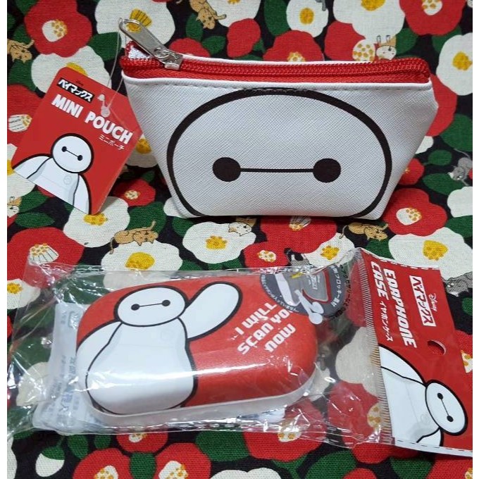 ของแท้จากญี่ปุ่น BIG HERO 6 BAYMAX เบย์แม็กซ์ กระเป๋ามีซิป ใส่ ของใช้ เครื่องเขียน เครื่องสำอาง บิ๊กฮีโร่ ดิสนีย์