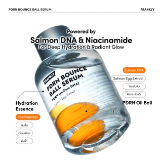 FRANKLY PDRN Bounce Ball Serum | แฟรงคลี พีดีอาร์เอ็น บาวซ์บอล เซรั่ม | FRANKLY Official Store