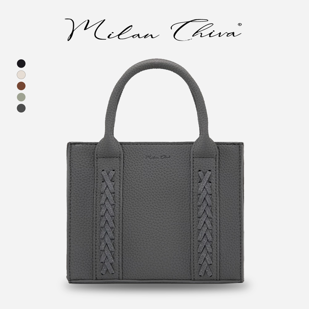 Milan Chiva รุ่น Hand Bag กระเป๋าถือ กระเป๋าสะพายข้างสำหรับผู้หญิง หนัง PU กระเป๋าผู้หญิง (MC-518)