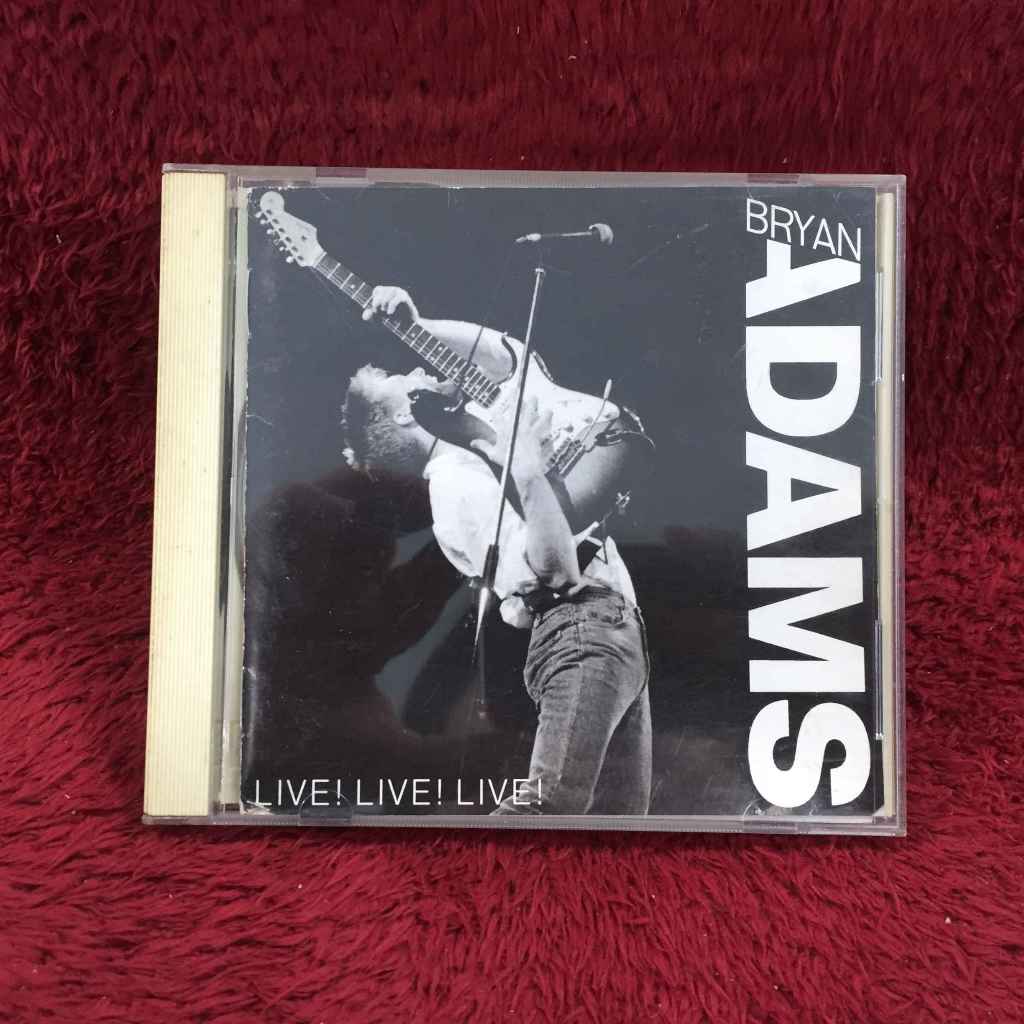 CD Bryan Adams - Live! Live! Live! สภาพตามรูปปก AA235-35