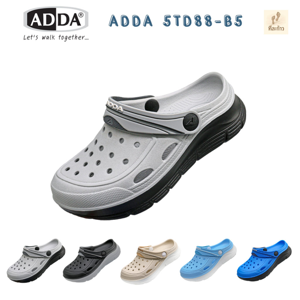 ADDA2-Density 5TD88-B5 – รองเท้าแตะเด็กหัวโต พื้นนุ่ม BigHead Kids  กันน้ำ