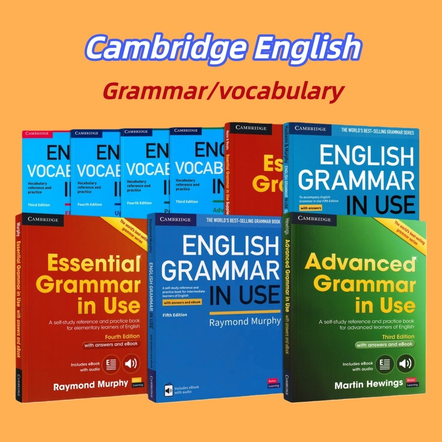 Cambridge English Grammar  /Vocabulary Book Essential English In Use Books