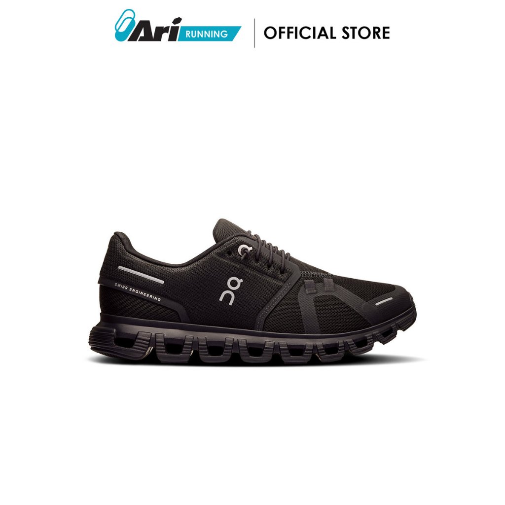 ON M CLOUD 6 - BLACK (ON-3MF10071043) รองเท้าวิ่ง On Running Cloud 6 สีดำ