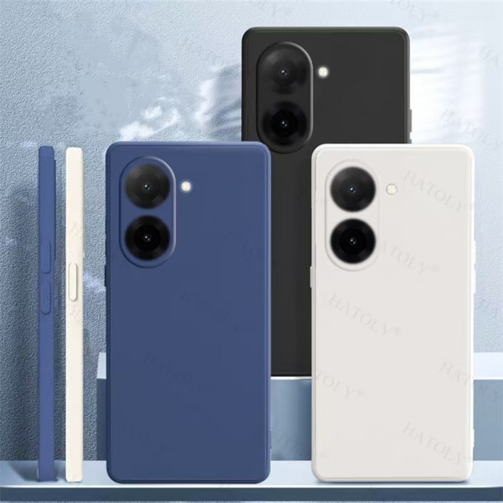 🔥ส่งตรงจากไทย🔥เคส กำมะหยี่ สำหรับ Xiaomi Redmi A5 / POCO C71 เคสซิริโคน กันกระแทก สีพื้นพาสเทล