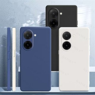 🔥ส่งตรงจากไทย🔥เคส กำมะหยี่ สำหรับ Xiaomi Redmi A5 / POCO C71 เคสซิริโคน กันกระแทก สีพื้นพาสเทล