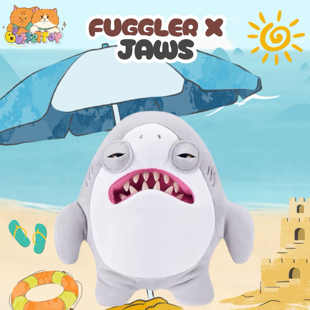 [ 🇹🇭พร้อมส่งในไทย ] ฉลาม จอว์ส Fuggler x JAWS ขนาด 22 cm.