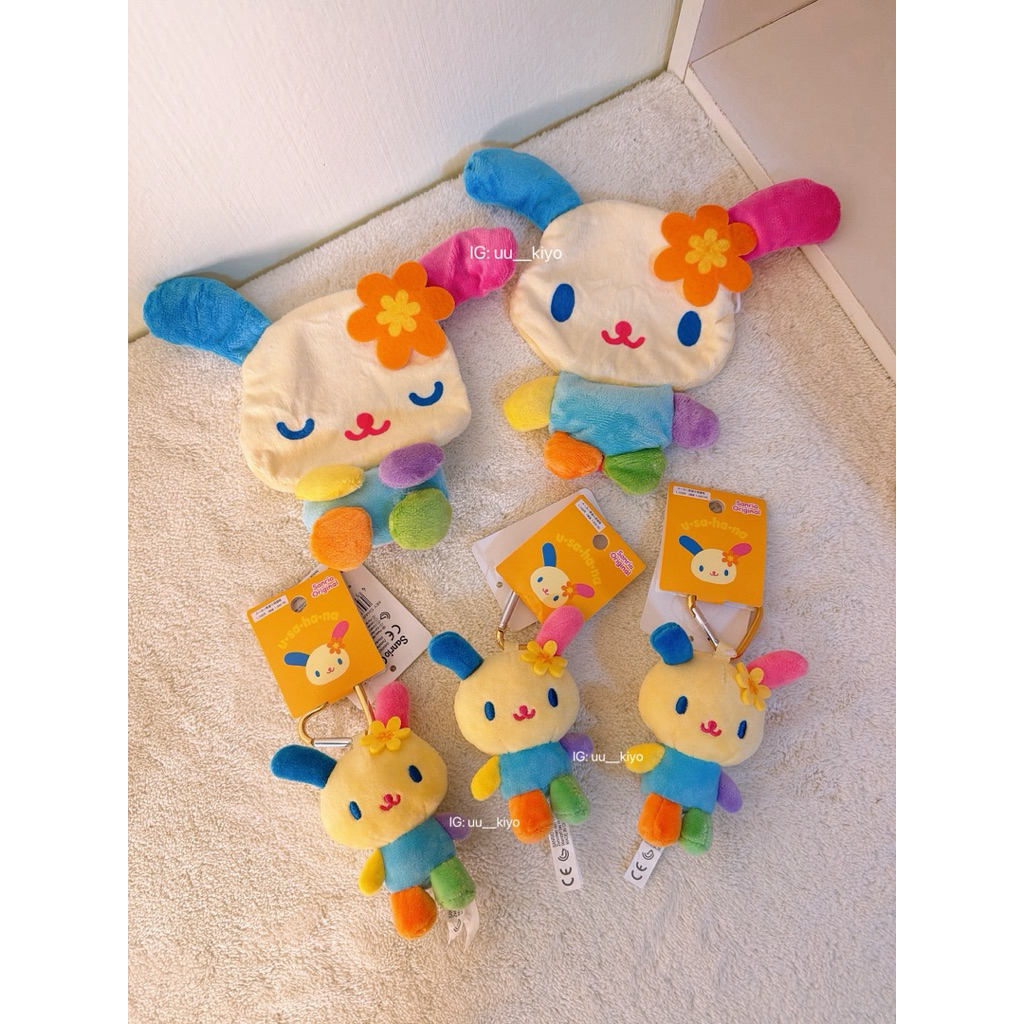 พร้อมส่ง 🎀 พวงกุญแจ กระเป๋าใส่ของ Usahana แท้ 💯 🇯🇵