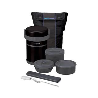 Zojirushi Lunch Jars ปิ่นโตอาหารสุญญากาศ เก็บความร้อน รุ่น SL-GRE18-BT