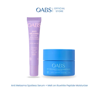 [Live ลดหั่นครึ่ง OABS ผิวไบร์ทไกลฝ้า] Anti Melasma + Melt On Moisturizer