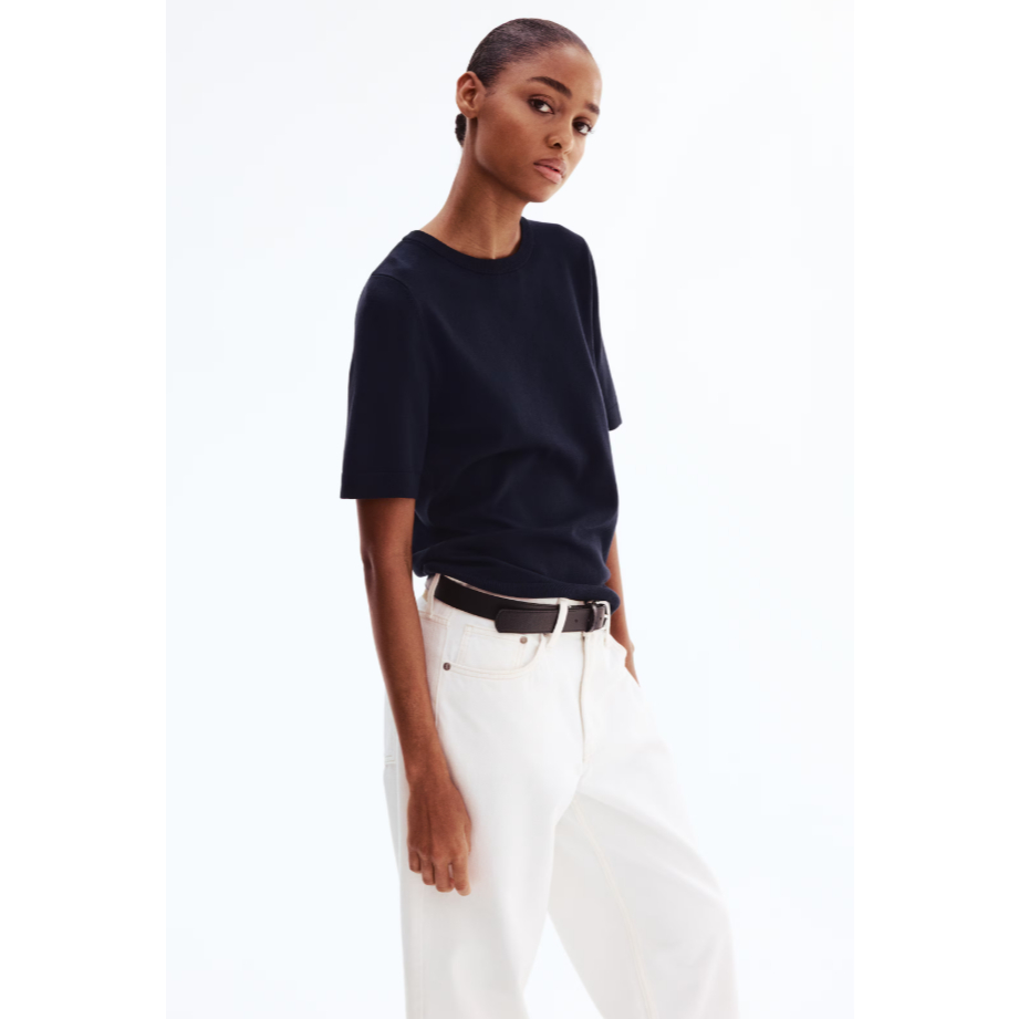 H&M(เอชแอนด์เอ็ม) เสื้อถักเนื้อละเอียด Women Fine-knit top 1288754_3