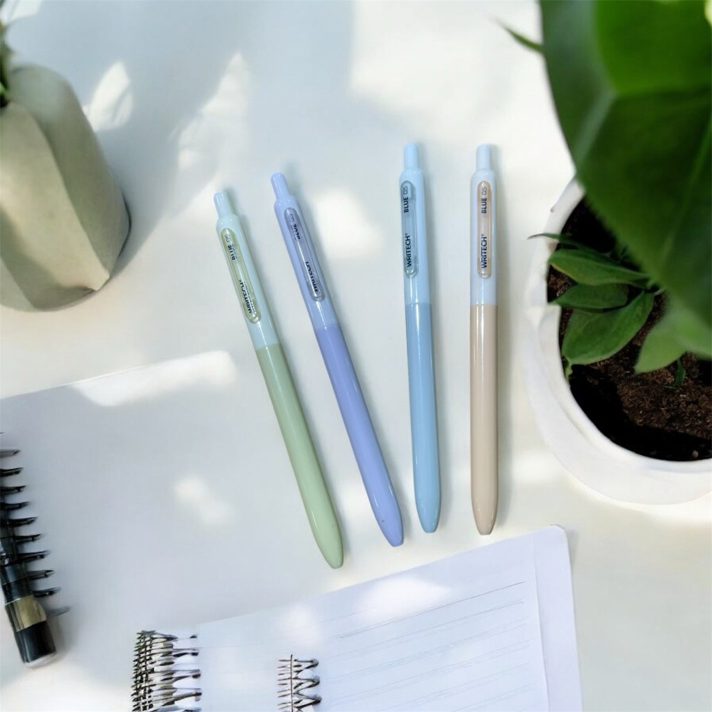 Writech รุ่น W-0161-4 ปากกาเจลหมึกน้ำเงิน 0.5 มม.