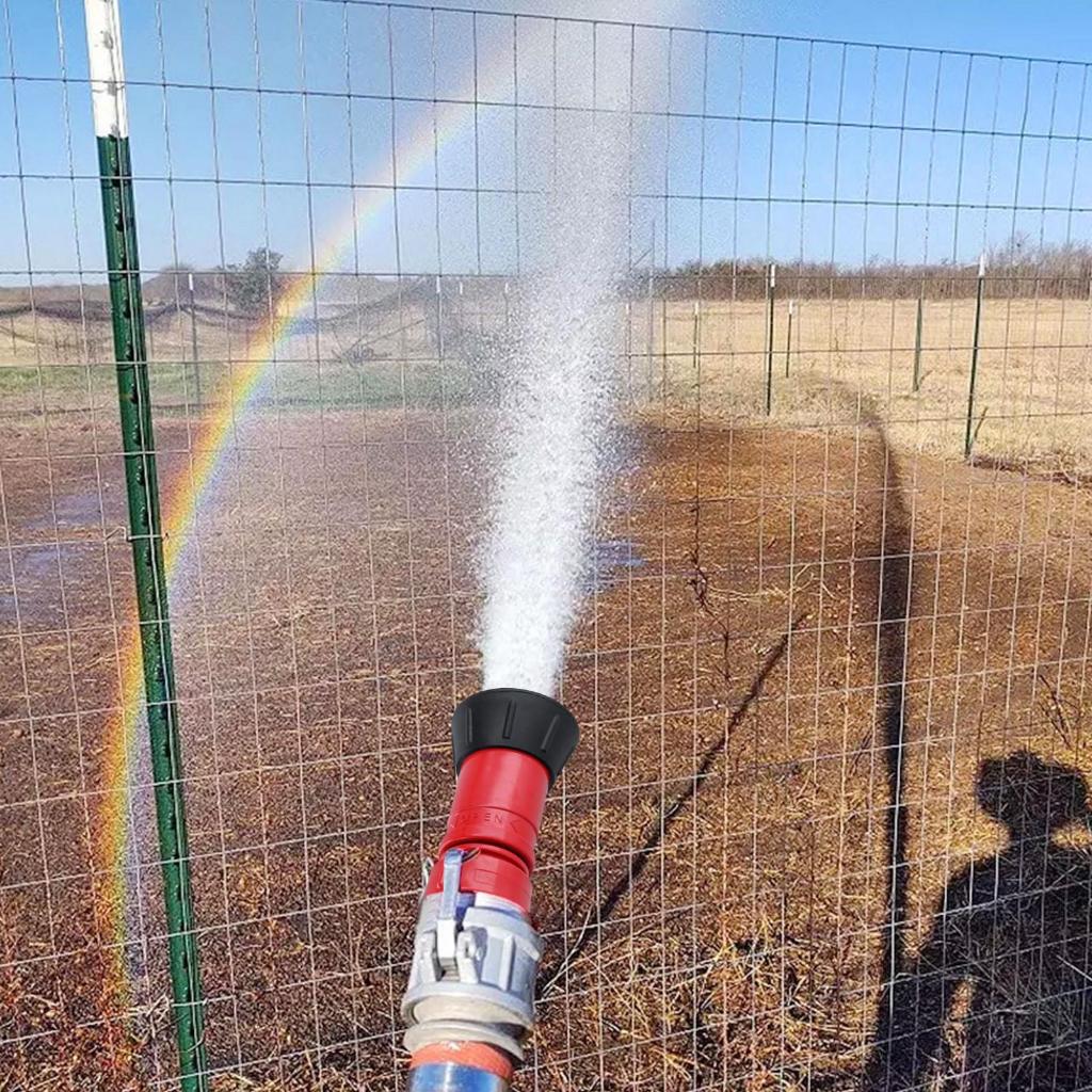 หัวฉีดท่อน้ำดับเพลิง สวนเกษตรกรีนนิ่งสเปรย์น้ำ ปั๊มน้ำหัวฉีดน้ำพิเศษปรับหัวฉีดได้ ขนาด19/25/32 มม - รูปที่ 5