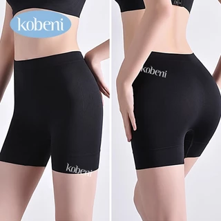 ⭐KOBENI⭐【แพ็ค 3ตัว】กางเกงในผู้หญิงมีขา ไร้ขอบ กางเกงซับในขาสั้น ไม่ม้วน ผ้ายืดหยุ่นสูง ระบายอากาศดี ขนาด Free