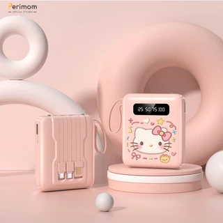 Perimom（ccc）PowerBank 30000mAh พาวเวอร์แบงค์ ใหม่ล่าสุด แบตสำรอง ชาร์จเร็ว รองรับระบบ Fast Charging สายชาร์จ 3 เส้น