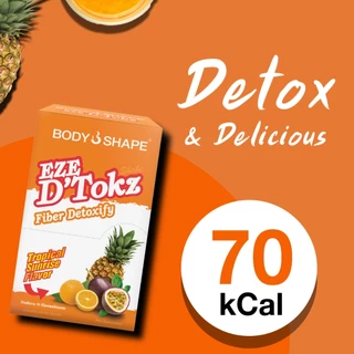 Body Shape อีซี่ ดีท็อกซ์ EZE D'Tokz shake อีซี่ ดีท็อกซ์ ไฟเบอร์ รุ่น 6 ซอง