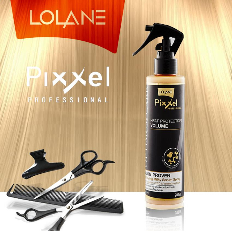 Lolane Pixxel Optimum Care Heat Protection SALON PROVEN โลแลน พิกเซล ออพติมัม แคร์ ฮีท โพรเทคชั่น เซรั่ม บำรุงเส้นผม - รูปที่ 2