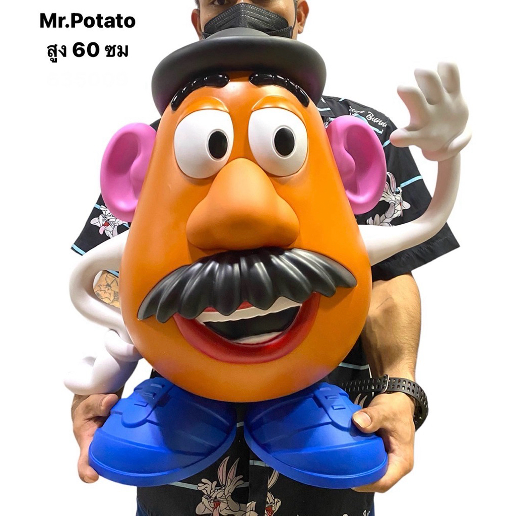 SALE💣โมเดลไซด์จัมโบ้🤎Mr.Potatoสูง60cm.ตั้งโชว์น่ารัก สินค้างานจีนpvc