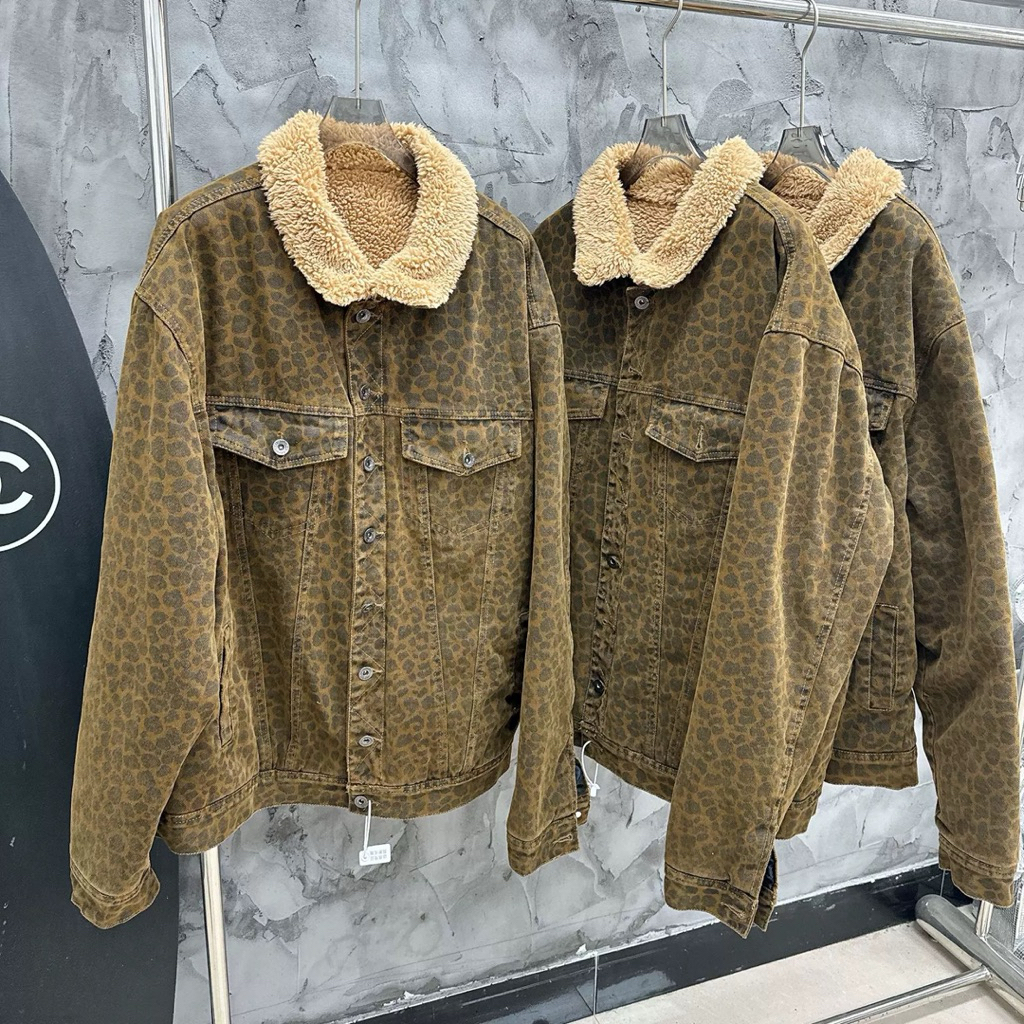 LEOPARD JACKET แจ็คเกตลายเสือ บุขนด้านใน ผ้าดี