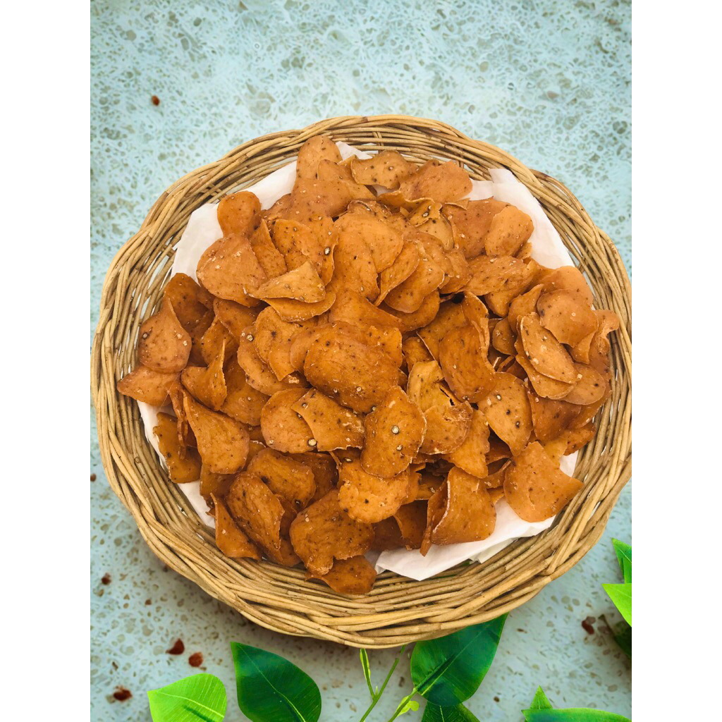 ข้าวเกรียบกุ้งแผ่นดิบ500g ข้าวเกรียบปัตตานี