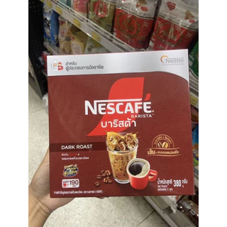 ((ขายยกลัง 18 กล่อง))Nescafe Barista เนสกาแฟ บาริสต้า BIB 380กรัม (บรรจุ 2 ถุง)070214