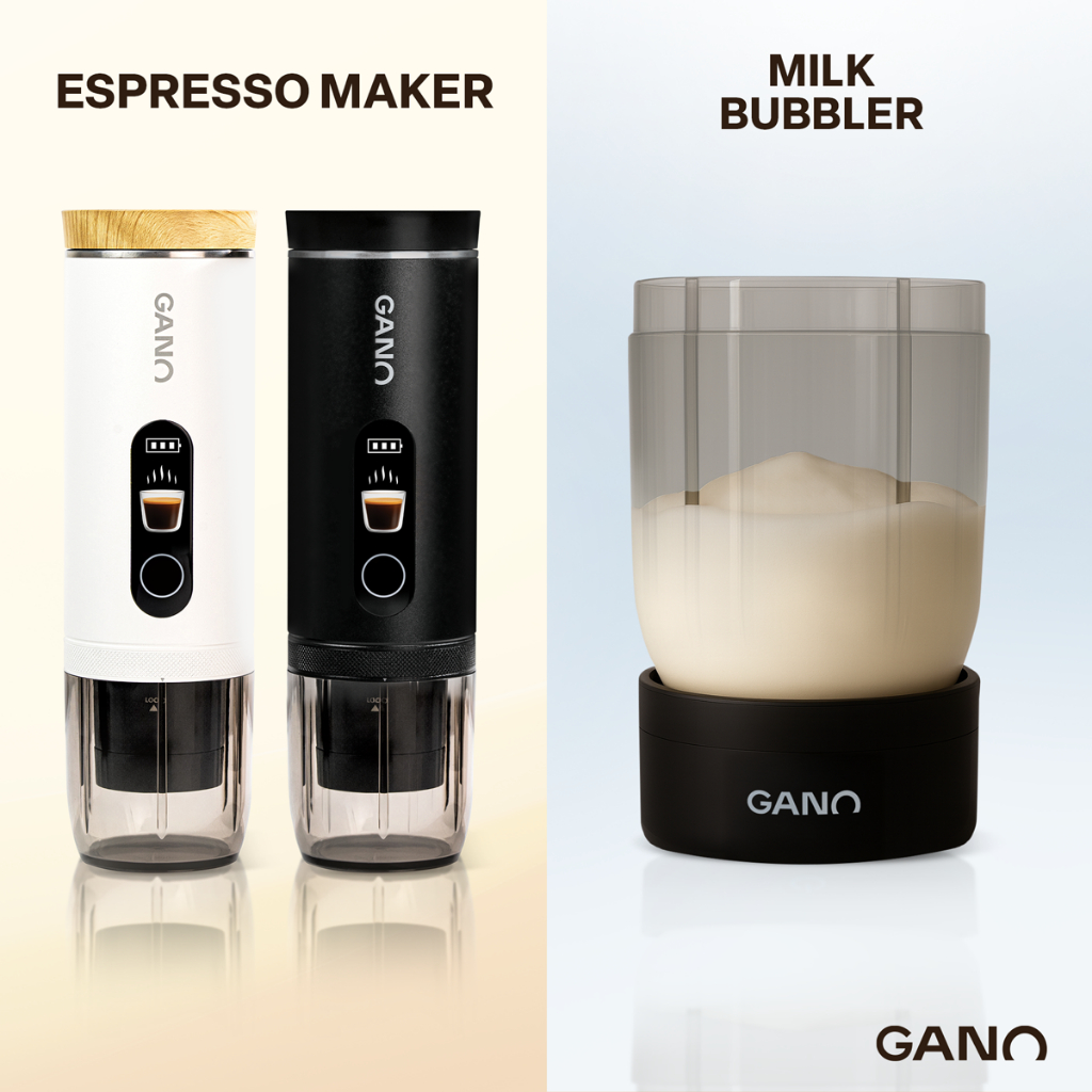 [Special Set] GANO Espresso Maker & GANO Milk Bubbler