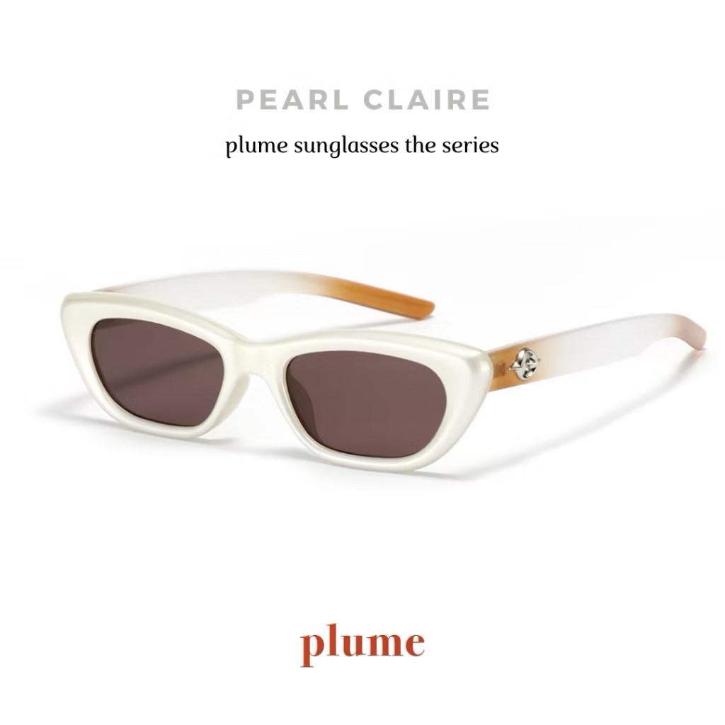 used plume.bkk แว่นกันแดด สี pearl