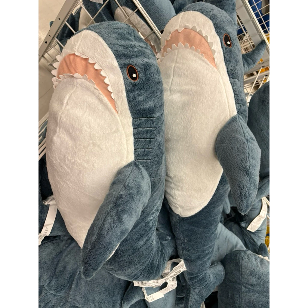 ตุ๊กตาฉลามอิเกีย Ikea ของแท้จากช้อป ขนนุ่มมาก น่ารัก กอดอุ่นสุดๆ