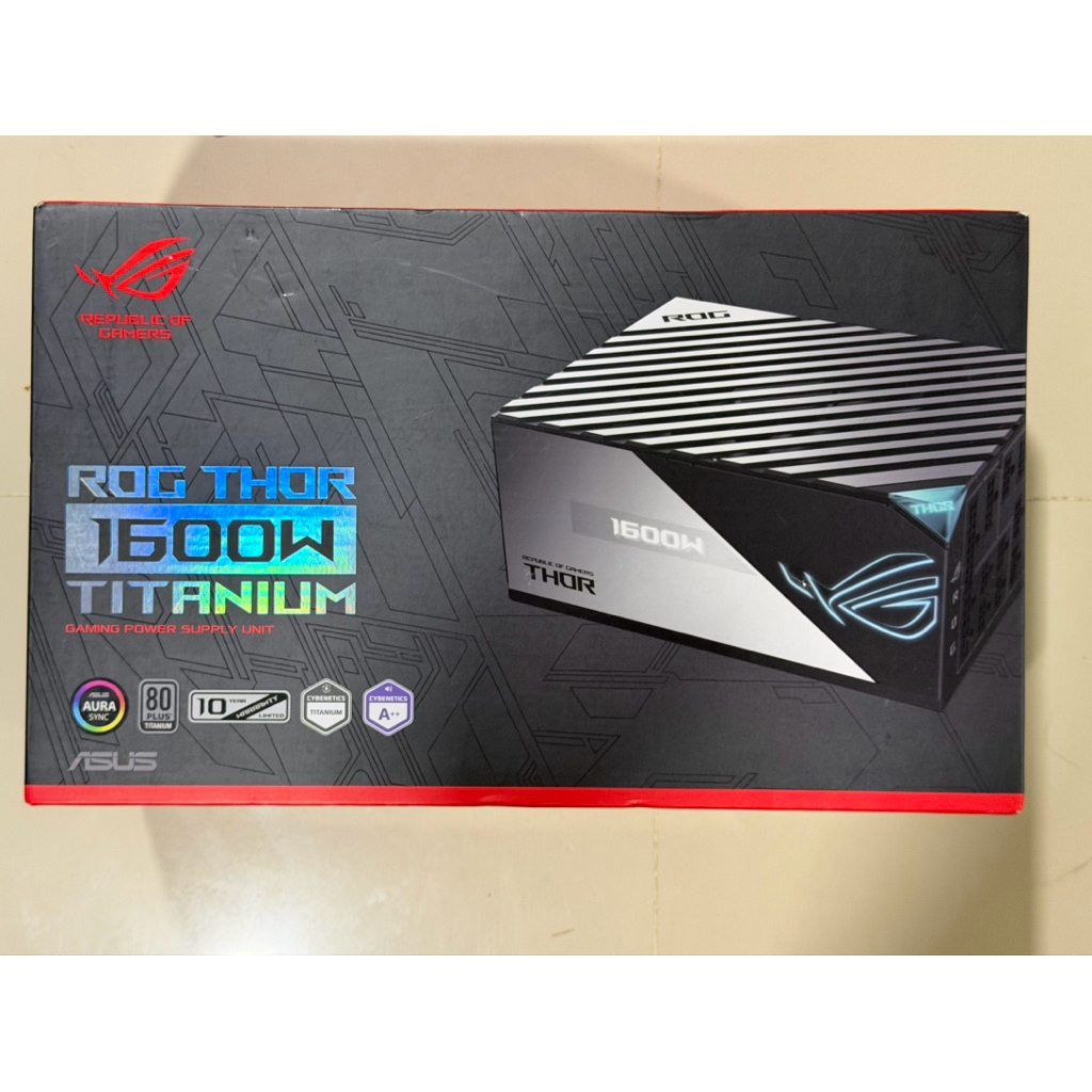 PSU ROG THOR 1600w 80+ TITANIUM มือสอง ประกันศูนย์ไทย