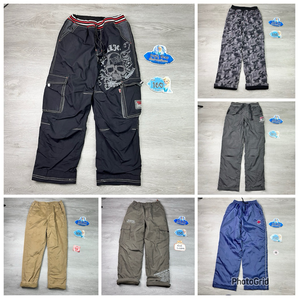 (size150-160) กางเกงเด็กโต มือสอง