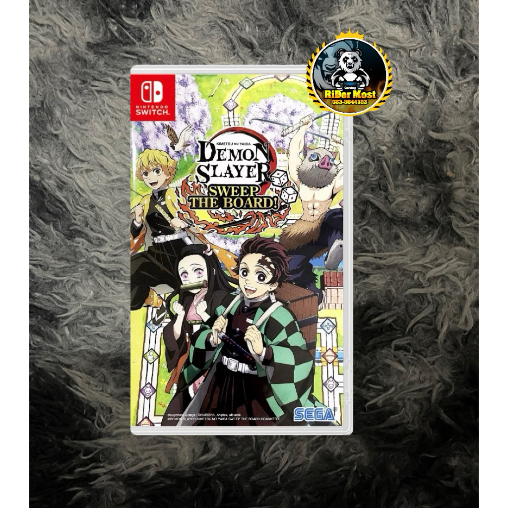 [Nintendo switch] Demon Slayer: Kimetsu no Yaiba - Sweep the Board![EN] มือ 2 พร้อมส่ง!!!