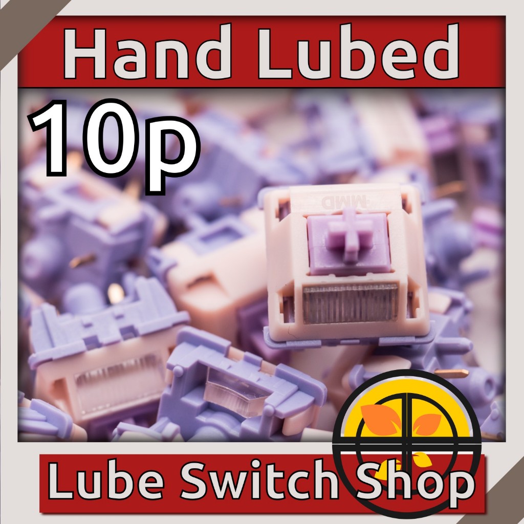 ลูปมือ 10ตัว MMD Princess Linear V4 45g Lubed Linear Switch